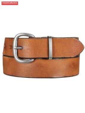 Genuine Full Grain Leather Women's Belt Vintage Jean Belt